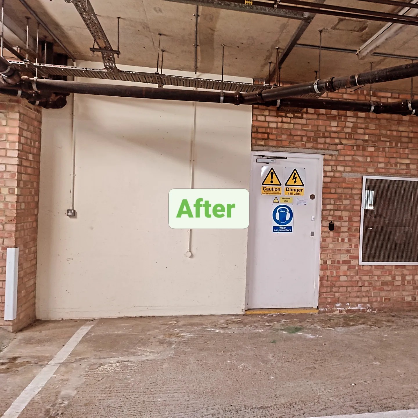 The same storeroom cleared and swept after MrTrashLondon rubbish removal